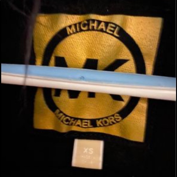 Michael Kors black jean jacket size xsmall. - Picture 4 of 7